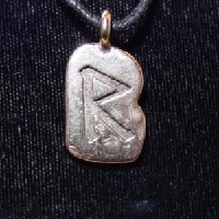 Raido Rune Necklace